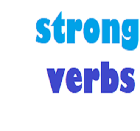 strong verb in research 