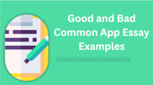 Common App Essay Examples