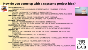 capstone projects ideas 