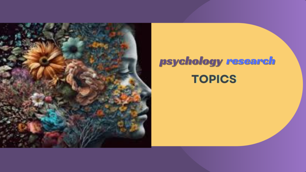 psychology topics