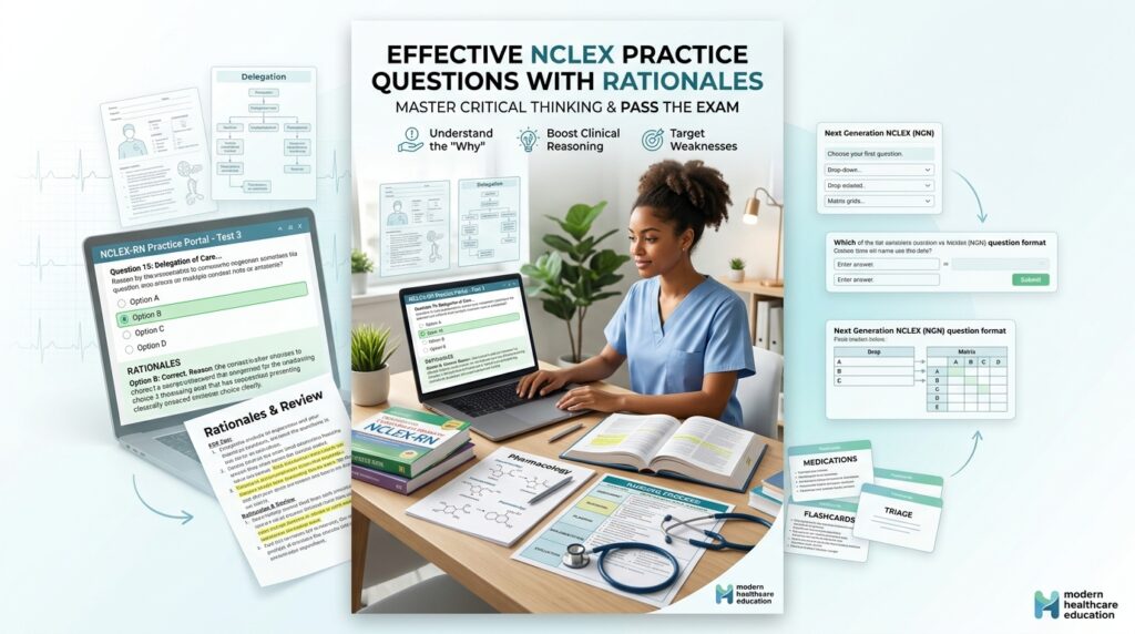 NCLEX practice questions