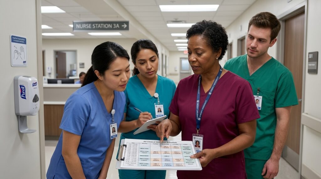 nursing rotation plans